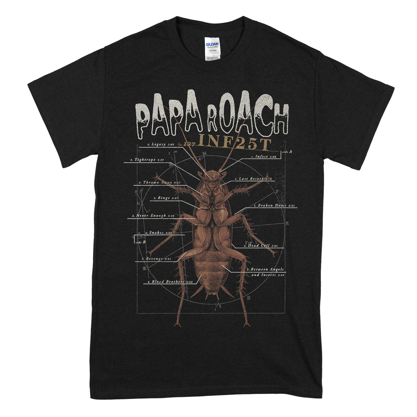 Papa Roach (Inf25t Dissection) T-Shirt