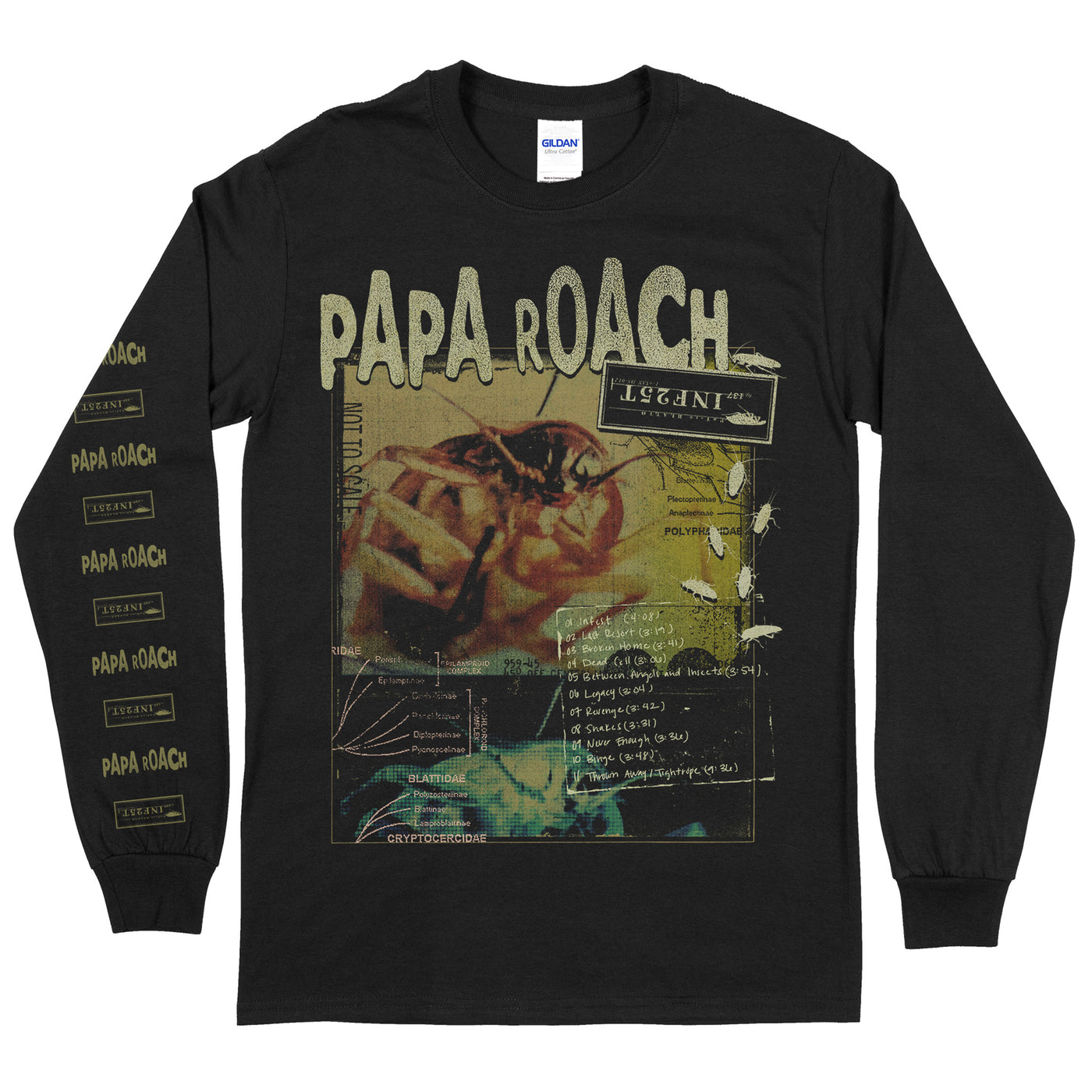 Papa Roach (Inf25t Scraps) Longsleeve